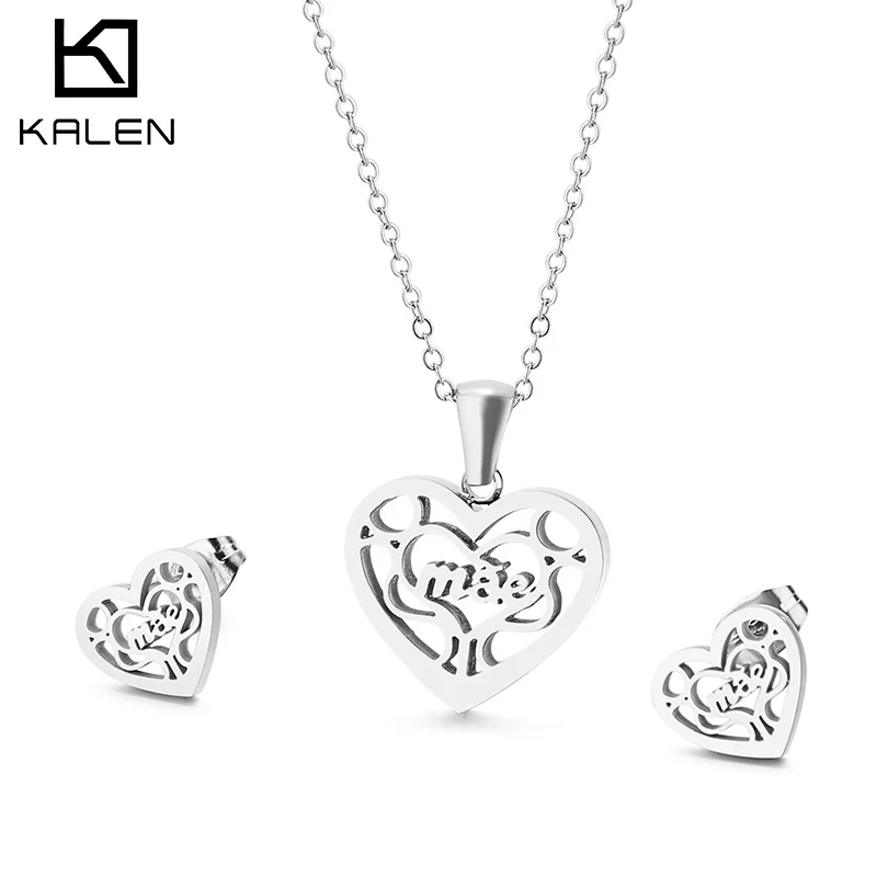 2020 New Products Beautiful Design Stainless Steel Earrings Heart Necklace Set Jewelry, Gold,sliver
2020 New Products Beautiful Design Stainless Steel Earrings Heart Necklace Set Jewelry, Gold,sliver
