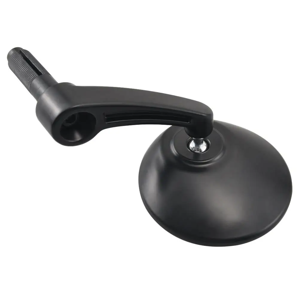 Motorbike Adjustable Bar End Round Rearview Handlebar Mount Mirror For Harley Spostster Bobber Chopper Cafe Racer Tracker