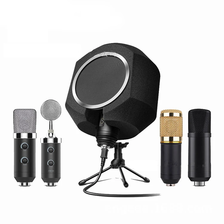 New Arrival PF8 Studio Condenser Microphone Shield Windscreen Isolation Foam Cover for Podcasting Recording Microphone, Black
New Arrival PF8 Studio Condenser Microphone Shield Windscreen Isolation Foam Cover for Podcasting Recording Microphone, Black