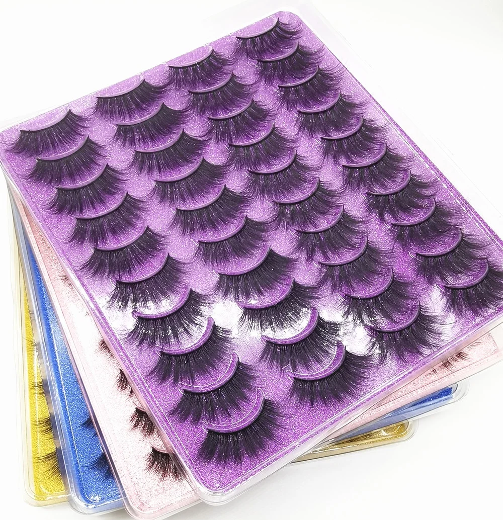 Ready in Stock Cruelty Free Silk Eyelashes 20 pairs Color Tray Lashes 20mm Fluffy False Strip Eyelashes
Ready in Stock Cruelty Free Silk Eyelashes 20 pairs Color Tray Lashes 20mm Fluffy False Strip Eyelashes