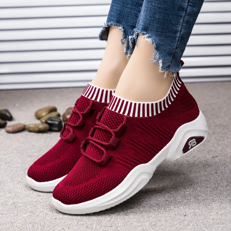 High Quality women Ankle Boots Shoes Black White Casual knitted Upper Shoes Sneakers, 3 colors
High Quality women Ankle Boots Shoes Black White Casual knitted Upper Shoes Sneakers, 3 colors