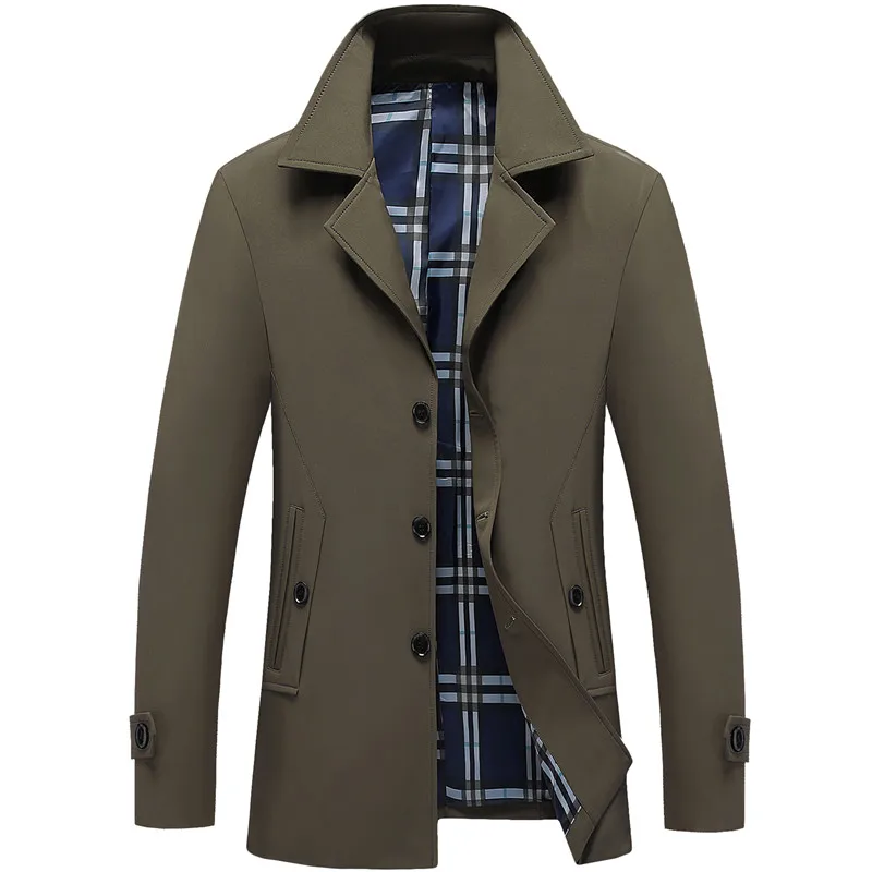 2021 Men's long sleeve trench coat jacket suitable for men's fashion casual winter men's coat
2021 Men's long sleeve trench coat jacket suitable for men's fashion casual winter men's coat