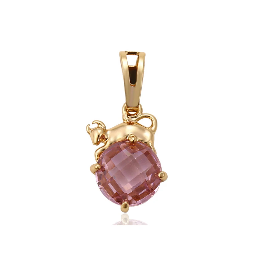 32869 Hot sale elegant ladies jewelry colorful circle Synthetic CZ cow shaped pendant, Violet,dark blue
32869 Hot sale elegant ladies jewelry colorful circle Synthetic CZ cow shaped pendant, Violet,dark blue