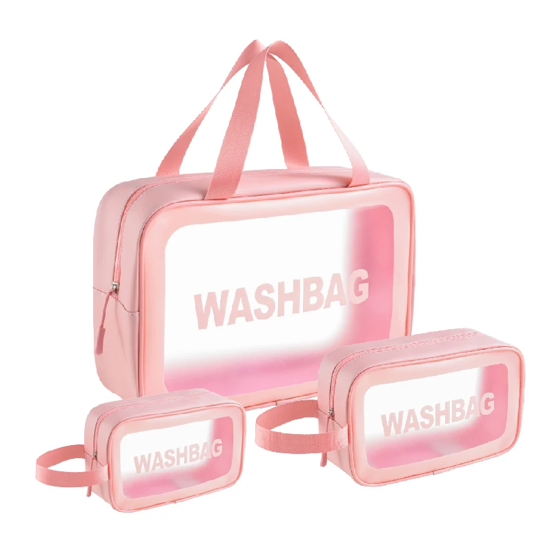 Wholesale Transparent Vinyl Waterproof Beach Zipper Cosmetic Bag Pouch Clear TPU PVC Toiletry Bag With Handle
Wholesale Transparent Vinyl Waterproof Beach Zipper Cosmetic Bag Pouch Clear TPU PVC Toiletry Bag With Handle