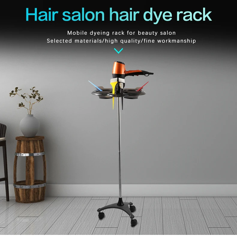 Hair dyeing equipment beauty salon vacuum hair dyeing cart