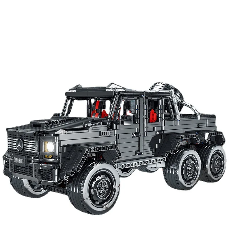 3300pcs Building model The benz G63 6*6 all road car building block for kids gift High-Tech Series Land Cruiset toy bricks
3300pcs Building model The benz G63 6*6 all road car building block for kids gift High-Tech Series Land Cruiset toy bricks
