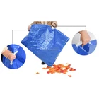 Hot Sale Customized design Garden plastic garbage bag with handles
