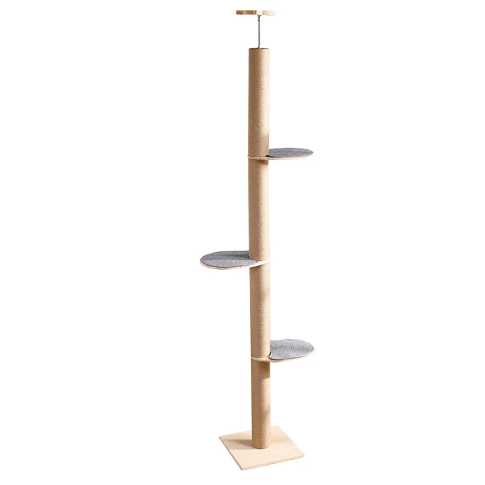Large Cat Climbing Tower Carpet Tree Pet Furniture Lovely Cat Scratching Post Floor To Ceiling Climbing Tree, As picture
Large Cat Climbing Tower Carpet Tree Pet Furniture Lovely Cat Scratching Post Floor To Ceiling Climbing Tree, As picture
