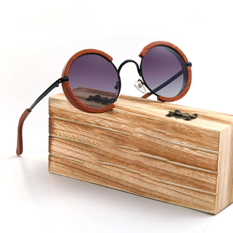 Top laminated metal bamboo-wood glasses round frame polarized fashion retro sunglasses with price
Top laminated metal bamboo-wood glasses round frame polarized fashion retro sunglasses with price