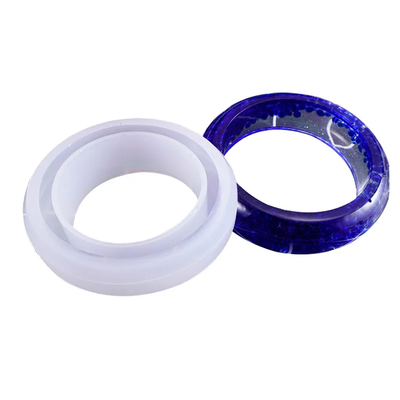 Factory Supply Bangle With Flat Wide Surface Shiny Silicone Mold For Epoxy Resin Craft Art Making Handmade Bracelet Present Gift, Customized colors
Factory Supply Bangle With Flat Wide Surface Shiny Silicone Mold For Epoxy Resin Craft Art Making Handmade Bracelet Present Gift, Customized colors