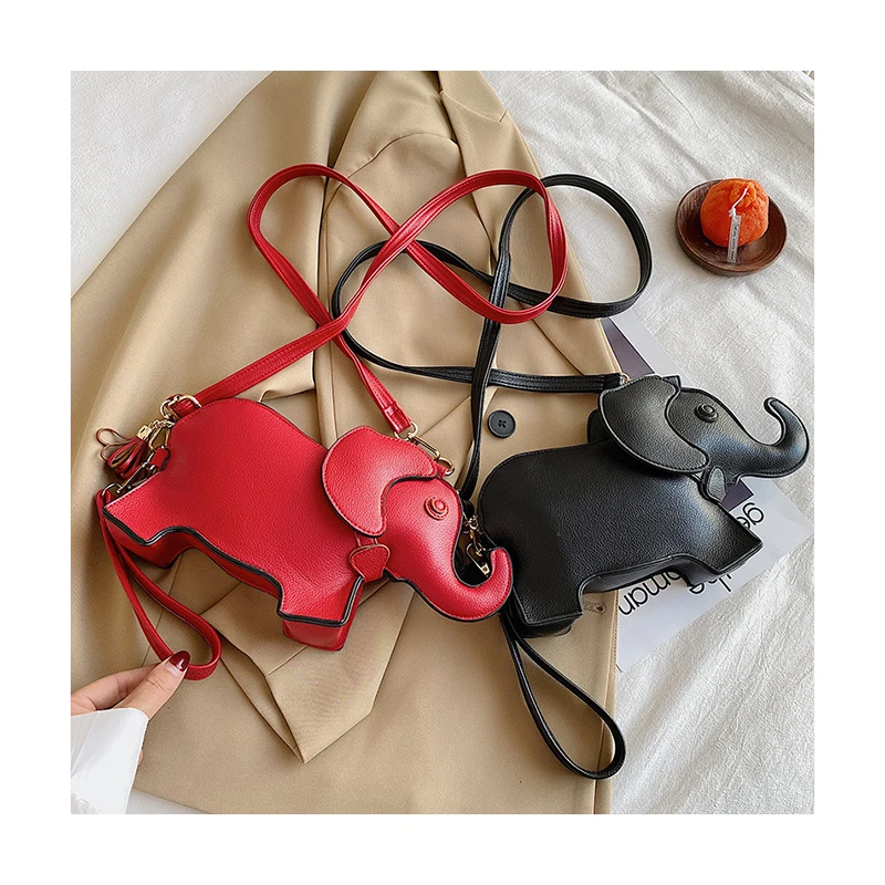 Creative Fun elephant Shape bag female 2021 new cute cartoon one-shoulder portable Handbag personality female bag coin purses
Creative Fun elephant Shape bag female 2021 new cute cartoon one-shoulder portable Handbag personality female bag coin purses