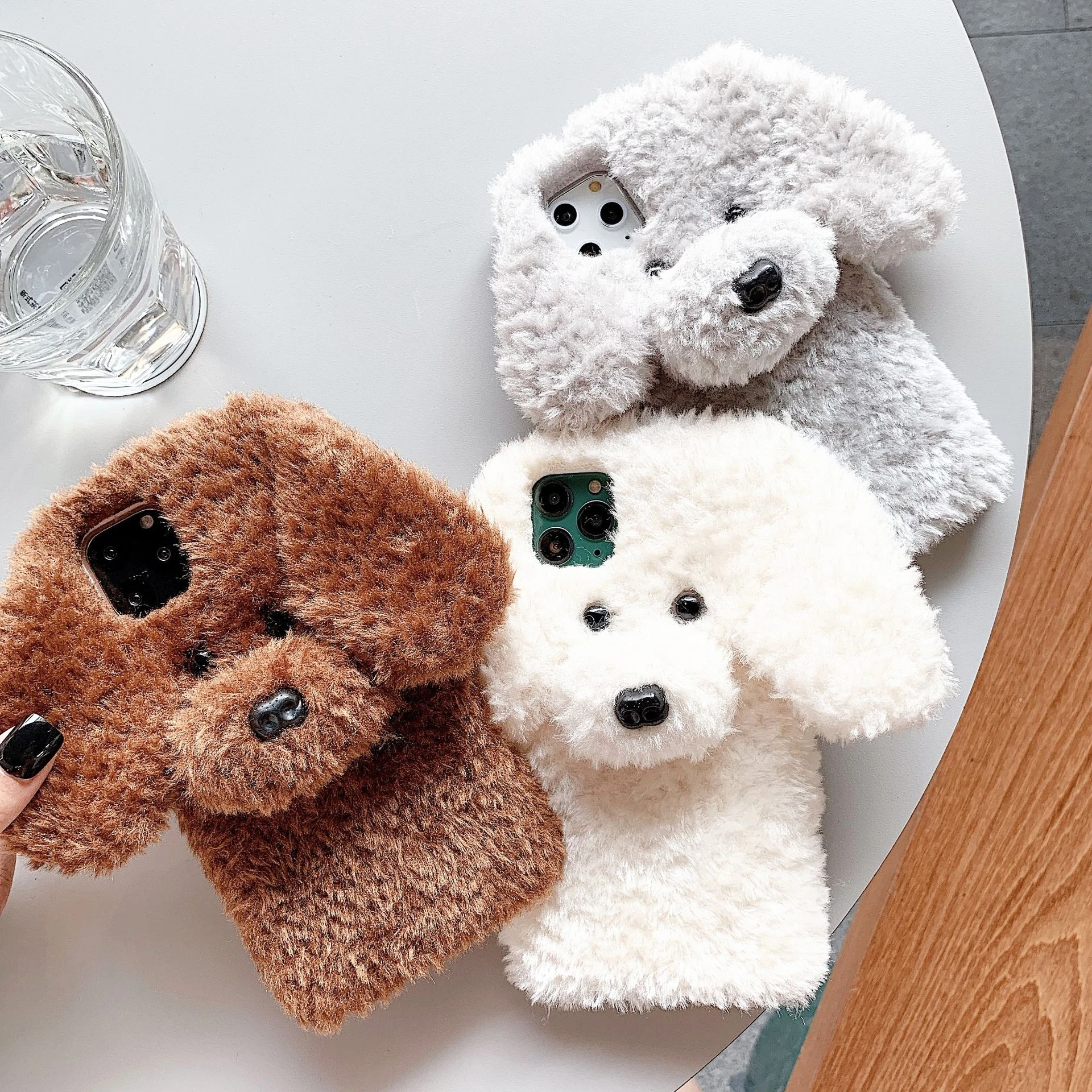 Free Shipping Teddy Phone Cover for iPhone 13 Case 15 14 13 Pro Max Mini XR XS 12 11 8 Dog Winter Warm Plush Cute Fur Phone Case
Free Shipping Teddy Phone Cover for iPhone 13 Case 15 14 13 Pro Max Mini XR XS 12 11 8 Dog Winter Warm Plush Cute Fur Phone Case