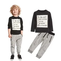 Wholesale Kids Boy Long sleeve letter Suit Fall Autumn Fashion outfit Children's Clothing
Wholesale Kids Boy Long sleeve letter Suit Fall Autumn Fashion outfit Children's Clothing