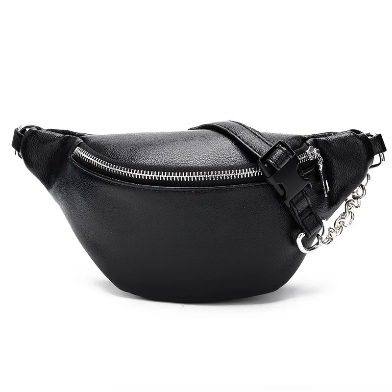 Women Summer Casual Chain Leather Waist Bags High Quality Shoulder Messenger Chest Bag
Women Summer Casual Chain Leather Waist Bags High Quality Shoulder Messenger Chest Bag