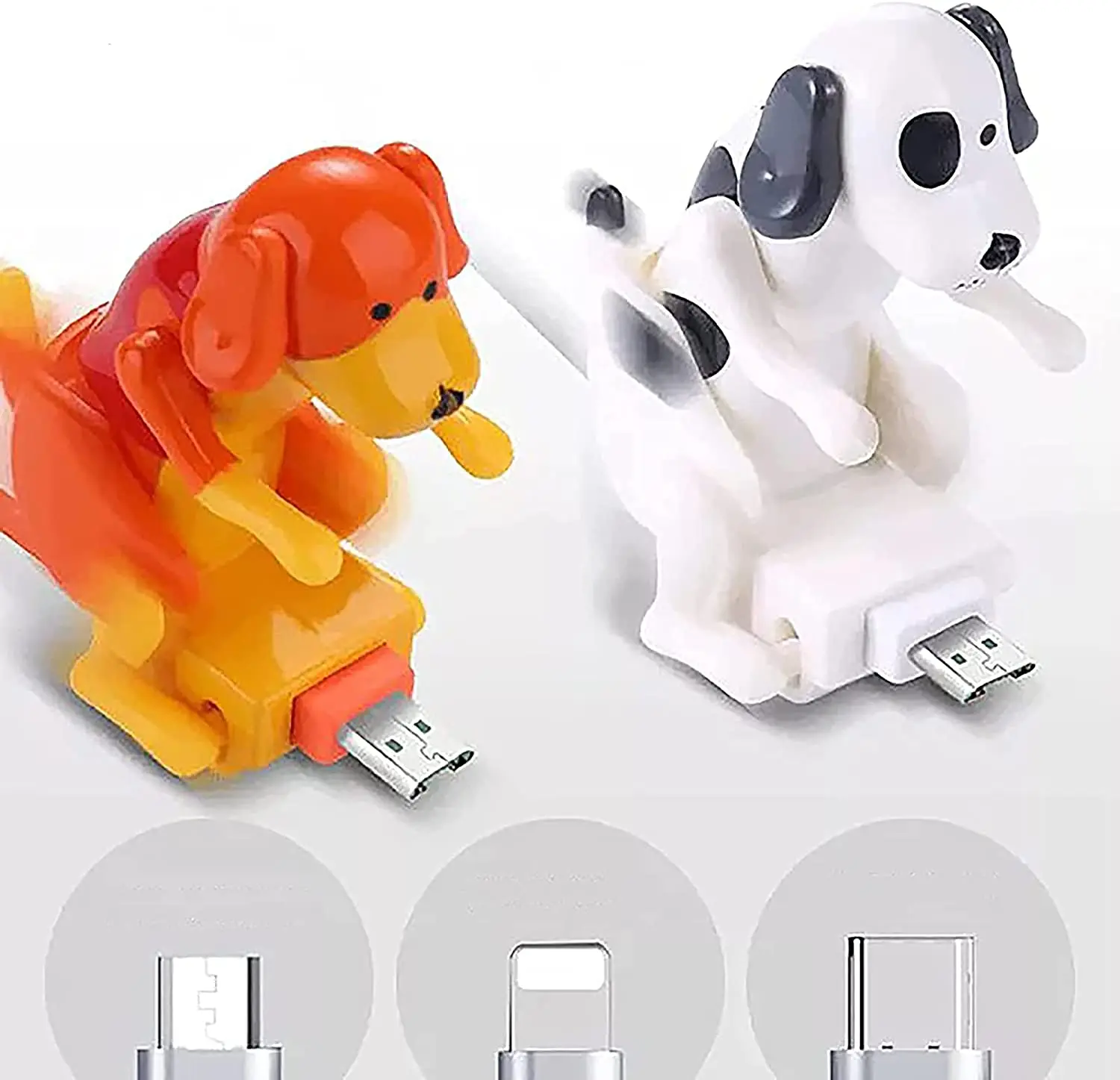 Creative Cute Funny Dog Phone Charger Fast Charger Cable humping Dog Charger, 6 colors
Creative Cute Funny Dog Phone Charger Fast Charger Cable humping Dog Charger, 6 colors