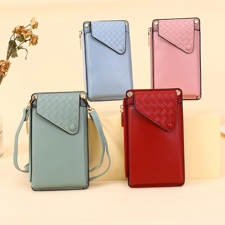 2021 New Style Weave Design Portable Small Wallets Versatile Credit Card Holder Purses Women Cell Phone Mini Crossbody Bag
2021 New Style Weave Design Portable Small Wallets Versatile Credit Card Holder Purses Women Cell Phone Mini Crossbody Bag