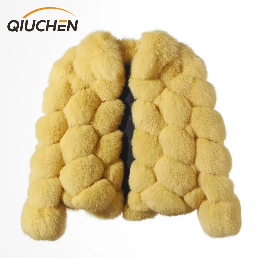 QIUCHEN- QC19098 NEW ARRIVAL hot sale women winter thick fur coat natural fox fur coat real fur jacket luxury fashion
QIUCHEN- QC19098 NEW ARRIVAL hot sale women winter thick fur coat natural fox fur coat real fur jacket luxury fashion