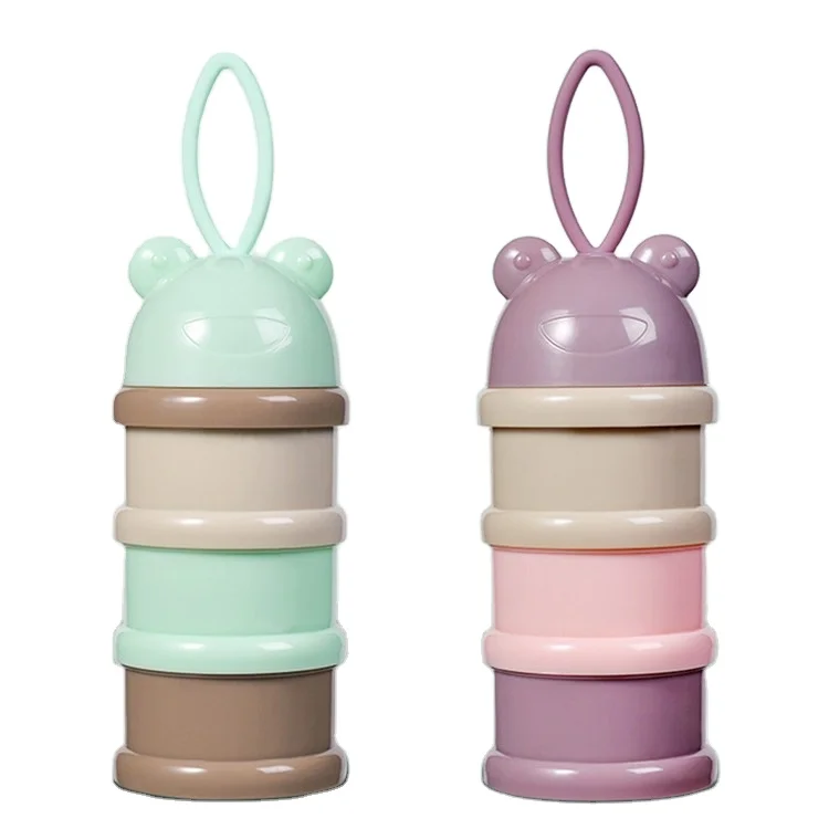 3 layers Toddle Snacks Candy Container Essential Cereal Cartoon Infant Milk Powder Box Portable Newborn Baby Food Storage Box
3 layers Toddle Snacks Candy Container Essential Cereal Cartoon Infant Milk Powder Box Portable Newborn Baby Food Storage Box