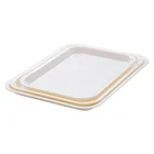 Lunch Wedding Serving Fast Food Tray Kitchen Dining Plastic Serving Tray
