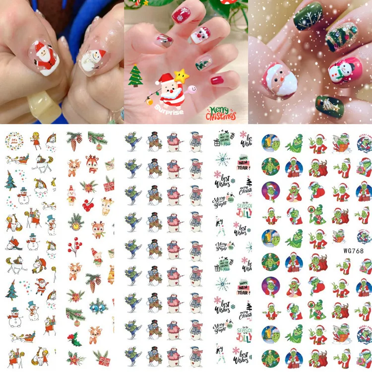 OMG Custom New winter styles Beauty Merry Christmas white snow flake nail wrap sticker Art Nail Decoration Stickers, Colorful
OMG Custom New winter styles Beauty Merry Christmas white snow flake nail wrap sticker Art Nail Decoration Stickers, Colorful