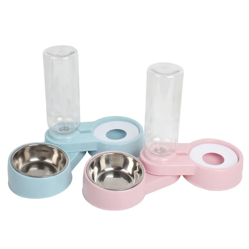 Factory Wholesale Automatic Pet Water Dispenser Slant Plastic Double Cat Dog Water Food Bowl, Pink/sky blue
Factory Wholesale Automatic Pet Water Dispenser Slant Plastic Double Cat Dog Water Food Bowl, Pink/sky blue
