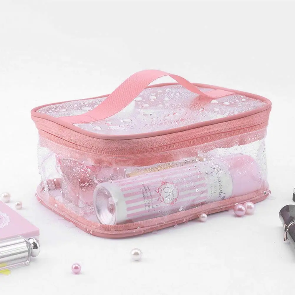 Custom Clear Travel Makeup Bag cosmetic make up packaging bikini swimsuit swimwear ziplock Toiletry bag with zipper
Custom Clear Travel Makeup Bag cosmetic make up packaging bikini swimsuit swimwear ziplock Toiletry bag with zipper