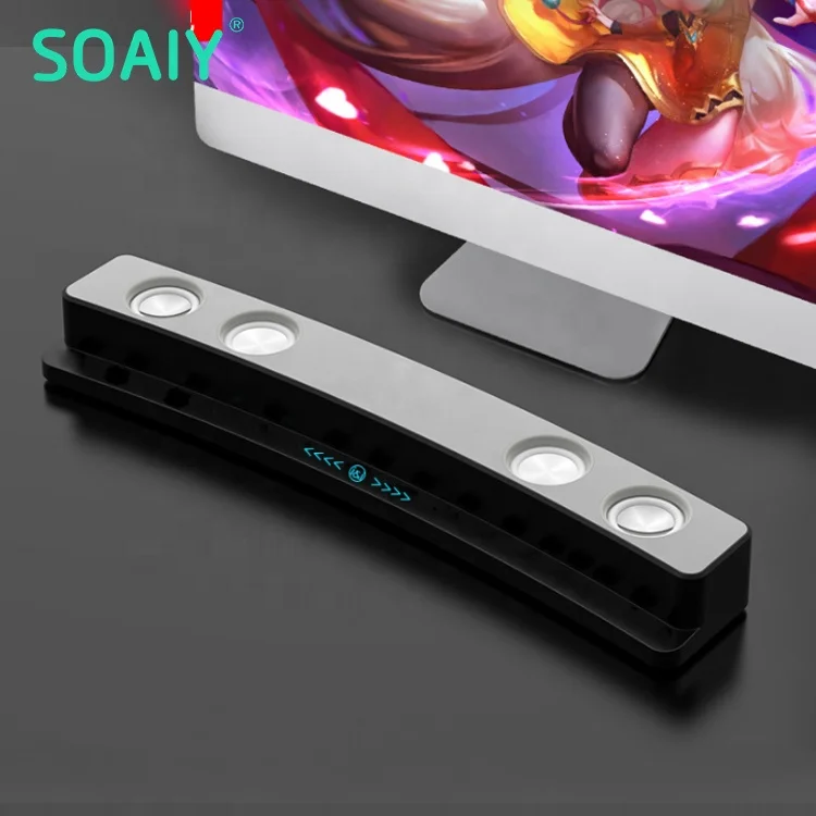 SOAIY SH39 Customizable logo factory manufacturers spiker 2021full range sounds bt surround RGB led gaming wireless speaker
SOAIY SH39 Customizable logo factory manufacturers spiker 2021full range sounds bt surround RGB led gaming wireless speaker