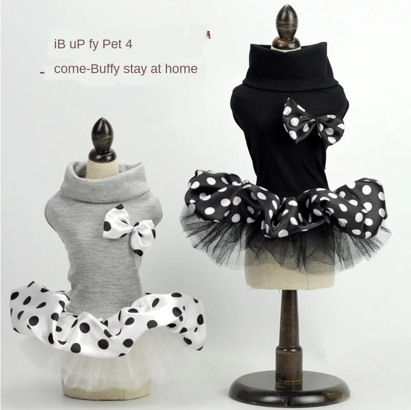 Buffy Pet Factory Direct Pet Supplies Wholesale Dog Skirt Dog Dress Wedding Polka Dot Clothing
Buffy Pet Factory Direct Pet Supplies Wholesale Dog Skirt Dog Dress Wedding Polka Dot Clothing