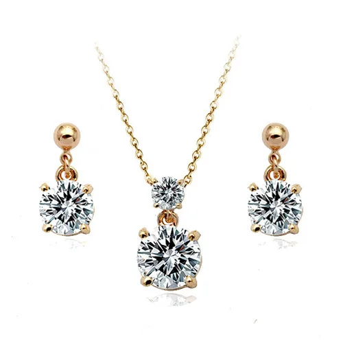 Qetesh Hot Sale Fashion Gold Plated Women Jewelry Set Exquisite Compact Zircon Pendant Necklace, Gold silver or custom
Qetesh Hot Sale Fashion Gold Plated Women Jewelry Set Exquisite Compact Zircon Pendant Necklace, Gold silver or custom