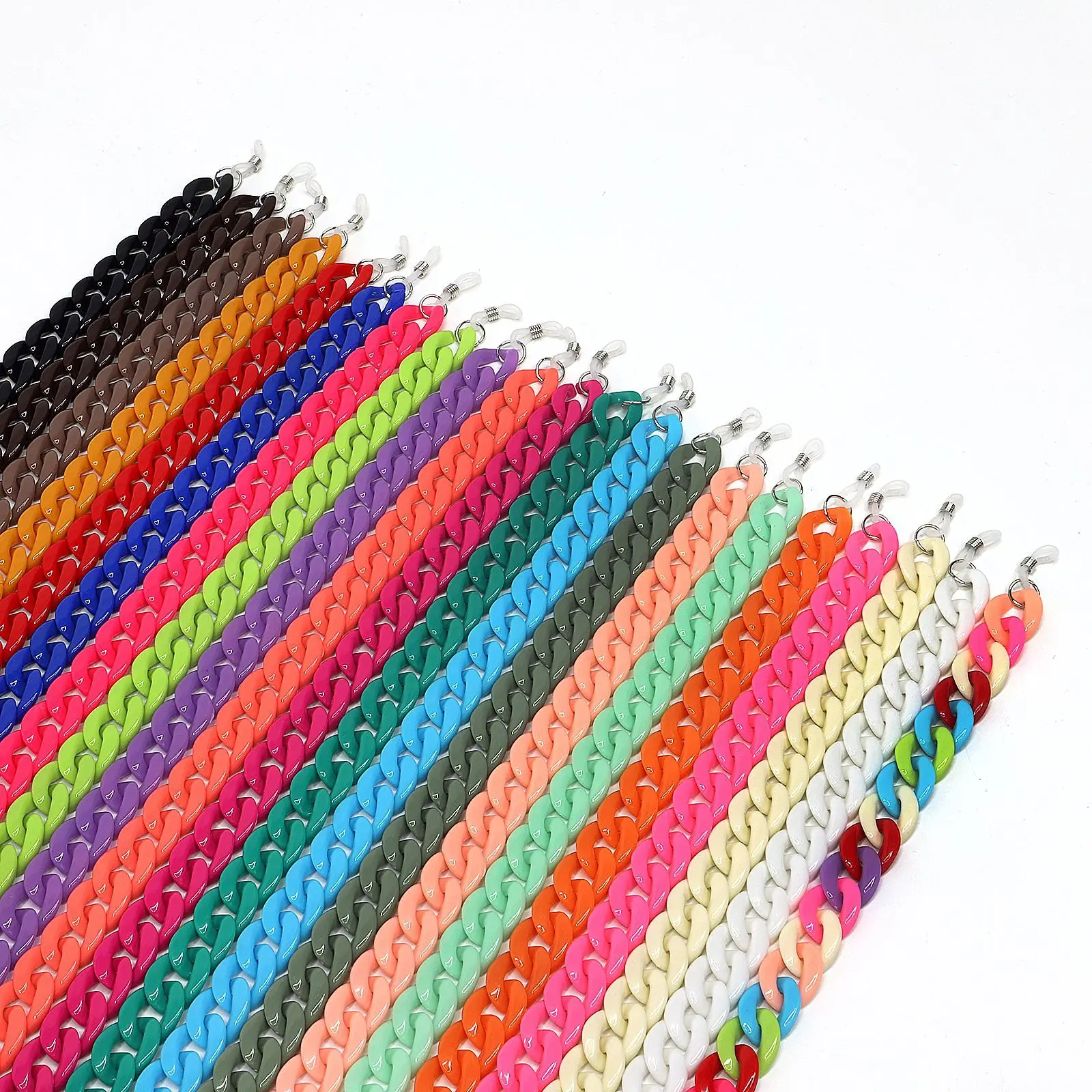 Fashion Link Womens Gold Silver Eyeglass Chains Sunglasses Reading Beaded Glasses Chain Eyewears lines, Mix color or custom colors
Fashion Link Womens Gold Silver Eyeglass Chains Sunglasses Reading Beaded Glasses Chain Eyewears lines, Mix color or custom colors