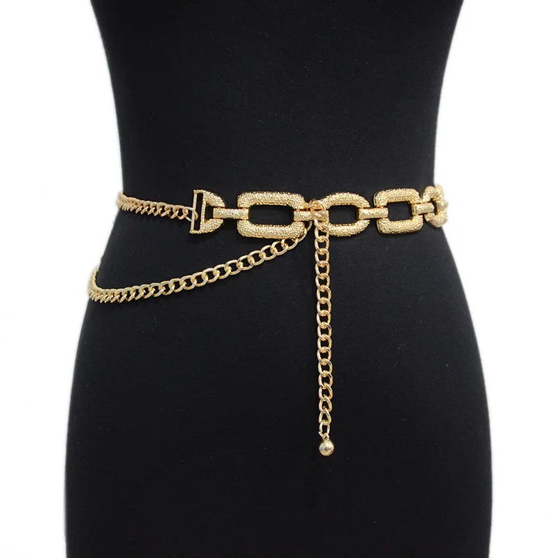 Spot Women's Summer Belt Casual Punk Style Decorative Slim Metal Body Chain Waist Chain, As picture
Spot Women's Summer Belt Casual Punk Style Decorative Slim Metal Body Chain Waist Chain, As picture