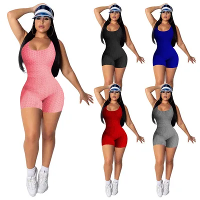 Factory wholesale 2021 summer new style European women sleeveless solid color vest pineapple jumpsuit nightclub women
Factory wholesale 2021 summer new style European women sleeveless solid color vest pineapple jumpsuit nightclub women