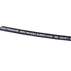5/16" r1 black high temp flexible steel braided hydraulic rubber hose