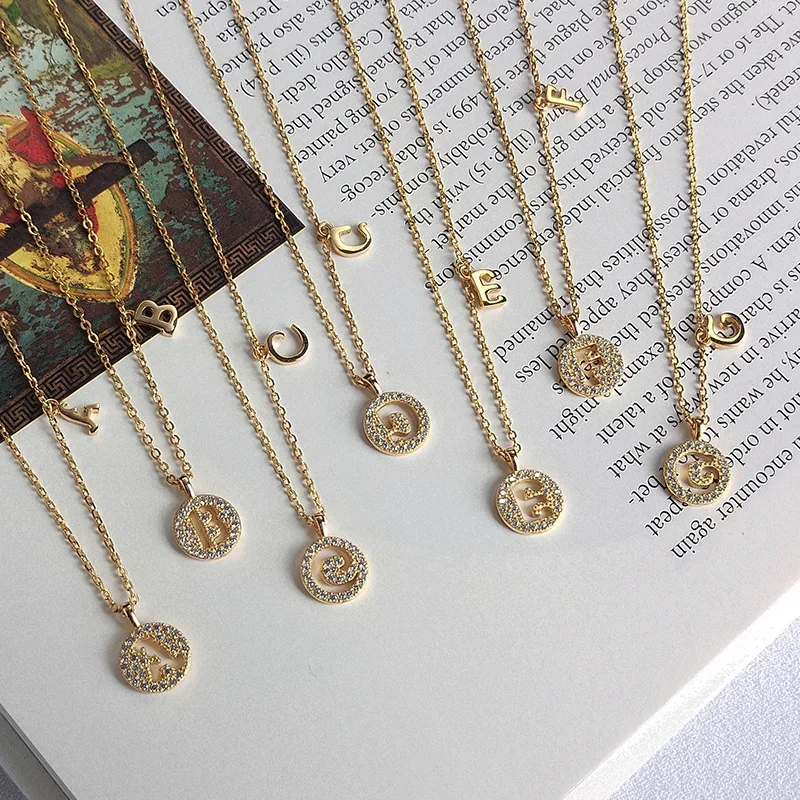 High grade letter necklace sterling silver diamond name necklace personalised, Rose gold
High grade letter necklace sterling silver diamond name necklace personalised, Rose gold