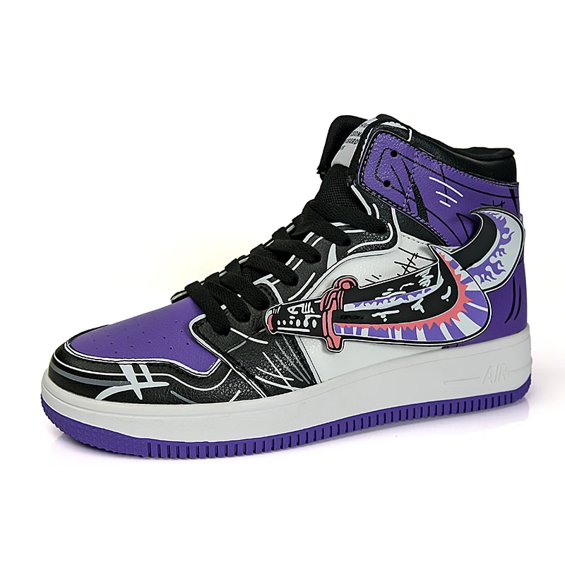 high top ankle sport shoes cosplay print patchwork skateboard shoes one piece anime sneakers
high top ankle sport shoes cosplay print patchwork skateboard shoes one piece anime sneakers