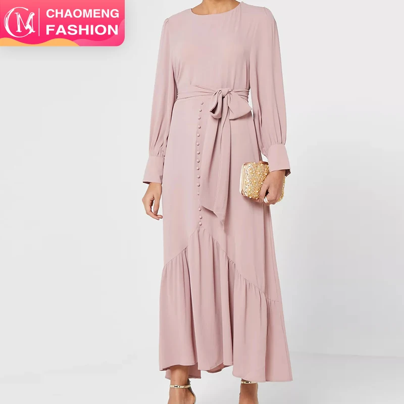 6533# 2021 Abaya Women Muslim Fashionable Buttons Dresses Dubai Islamic Long Maxi Dress Clothing, 6 colors
6533# 2021 Abaya Women Muslim Fashionable Buttons Dresses Dubai Islamic Long Maxi Dress Clothing, 6 colors