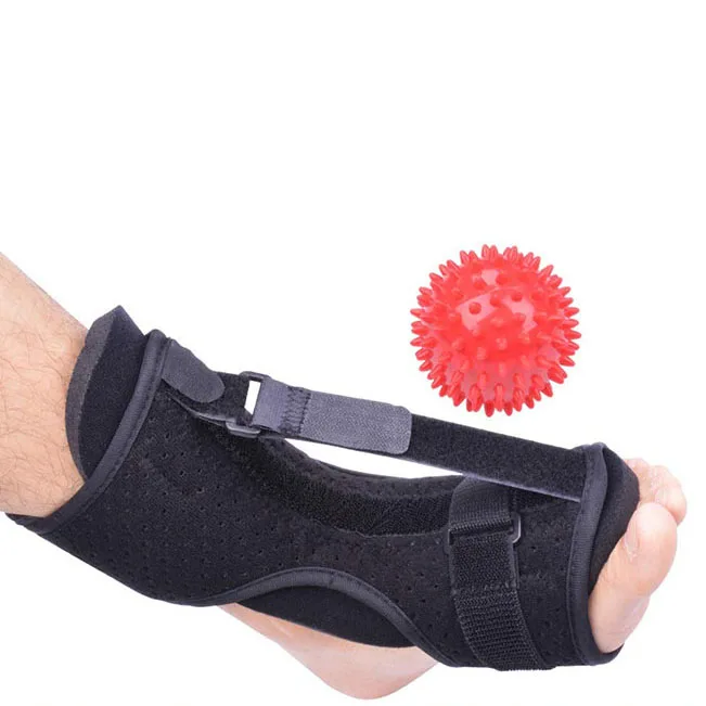Foot Ankle Brace Support Adjustable Protection Night Splint Foot Drop Ankle Brace, Black
Foot Ankle Brace Support Adjustable Protection Night Splint Foot Drop Ankle Brace, Black