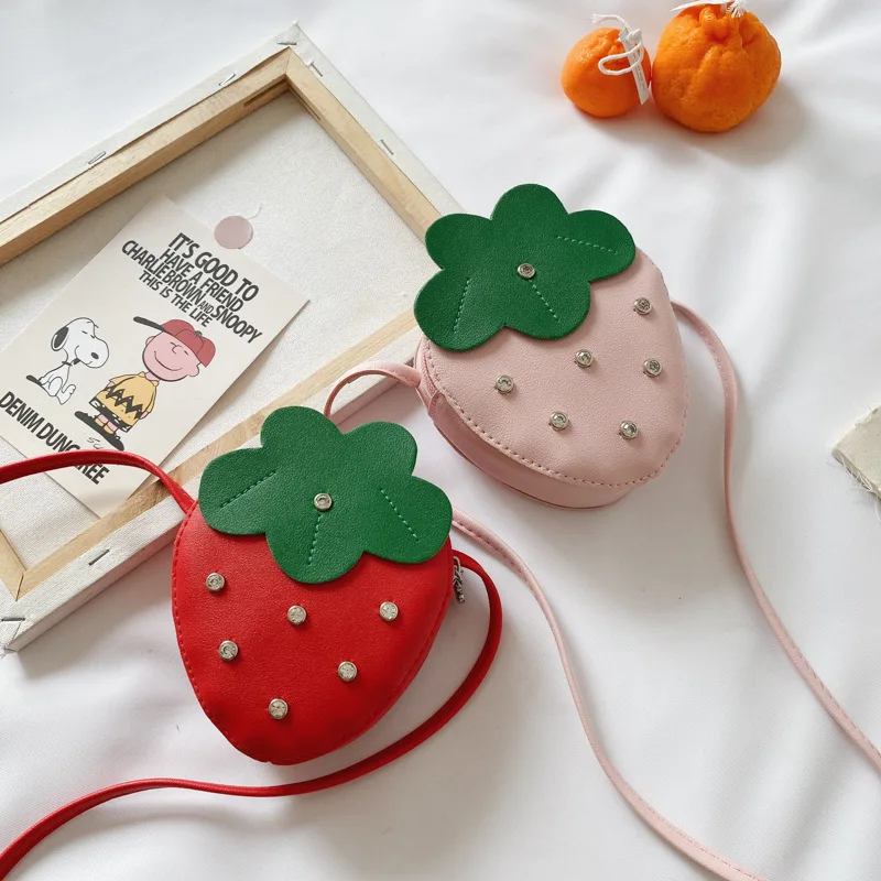 New Trendy Cute Cartoon Kawaii kid Wallet Children shoulder messenger bag Fruit strawberry Handbags Mini Pu Kids girl Coin Purse, 4 colors
New Trendy Cute Cartoon Kawaii kid Wallet Children shoulder messenger bag Fruit strawberry Handbags Mini Pu Kids girl Coin Purse, 4 colors