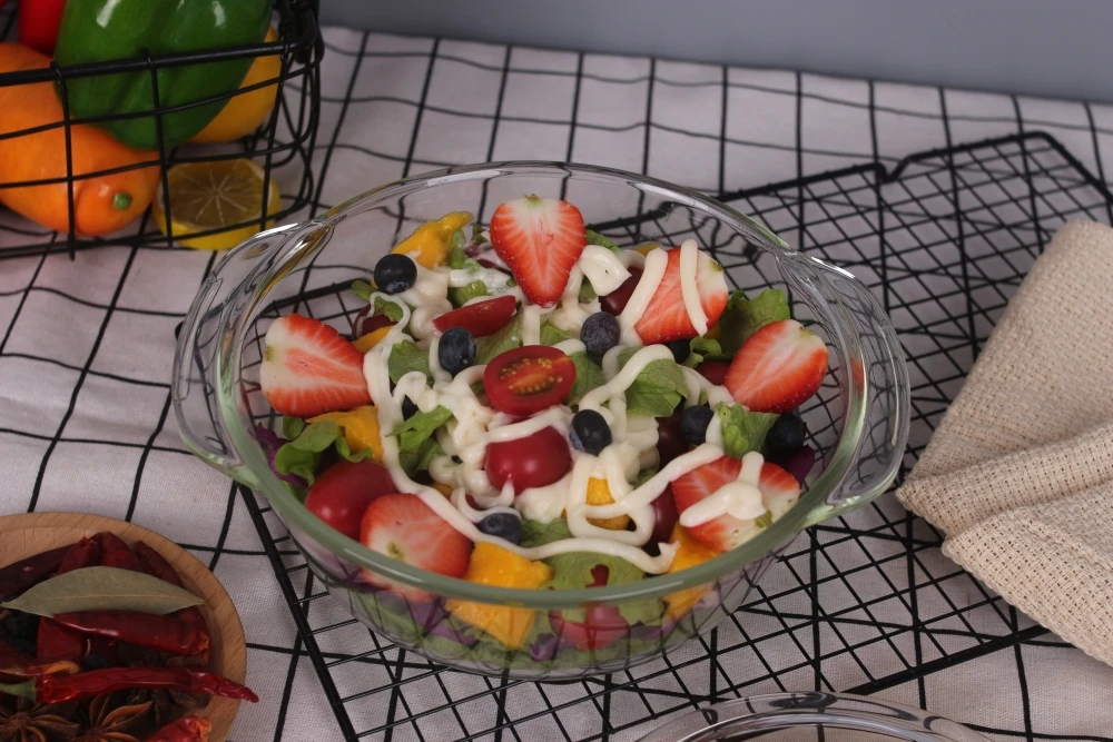 glass bowl stand