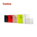 Square Tinplate Coffee Spice Tea Packaging Gift Tin Metal Can