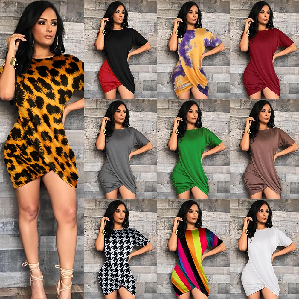 Fashion Unregular Sexy Dress For Women Patchwork Ladies Short Dress O-Neck Club Wear Dress
Fashion Unregular Sexy Dress For Women Patchwork Ladies Short Dress O-Neck Club Wear Dress
