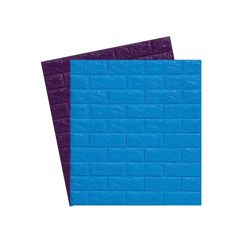 Pure color 3D design wall tiles exterior decoration wall brick cheap wallpaper
