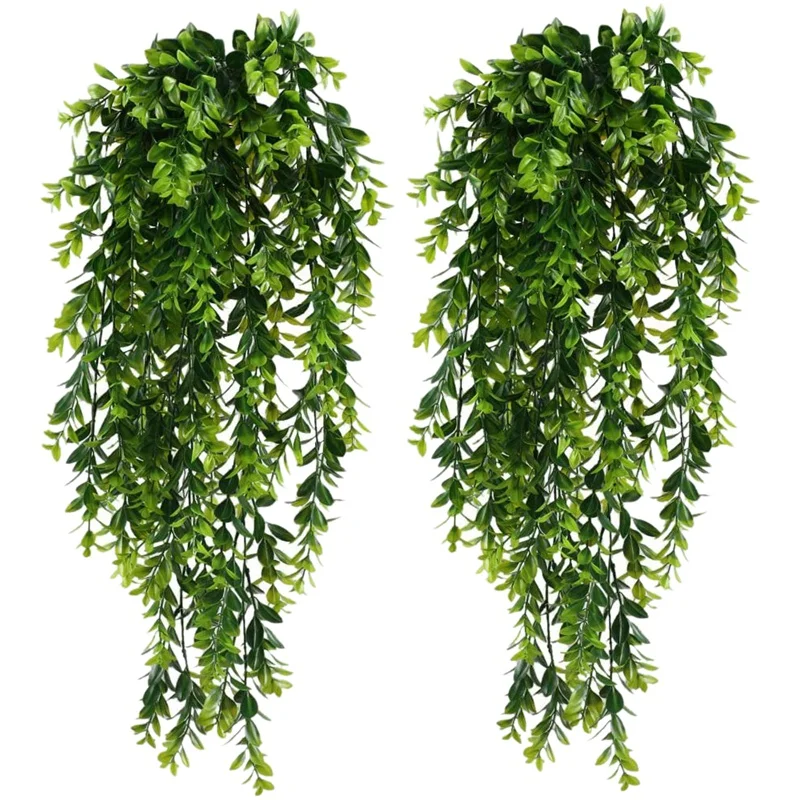 2Pcs Artificial Trailing Plants Hanging Plants Faux Foliage Greenery Plant for Garden Hanging Pot Basket Decor, Green
2Pcs Artificial Trailing Plants Hanging Plants Faux Foliage Greenery Plant for Garden Hanging Pot Basket Decor, Green
