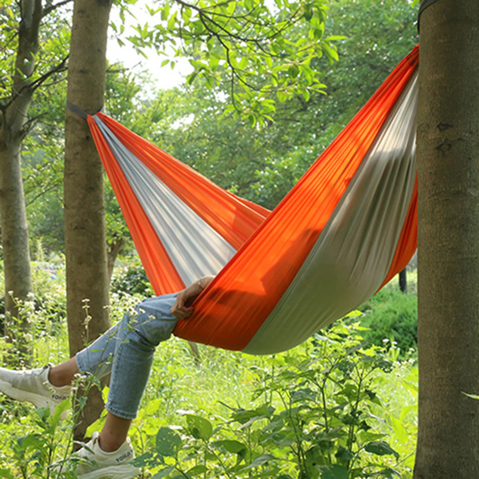Portable Hammock Outdoor Hammock Garden Sports Home Travel Camping Swing Canvas Stripe Bed Hammock Double Single People
Portable Hammock Outdoor Hammock Garden Sports Home Travel Camping Swing Canvas Stripe Bed Hammock Double Single People