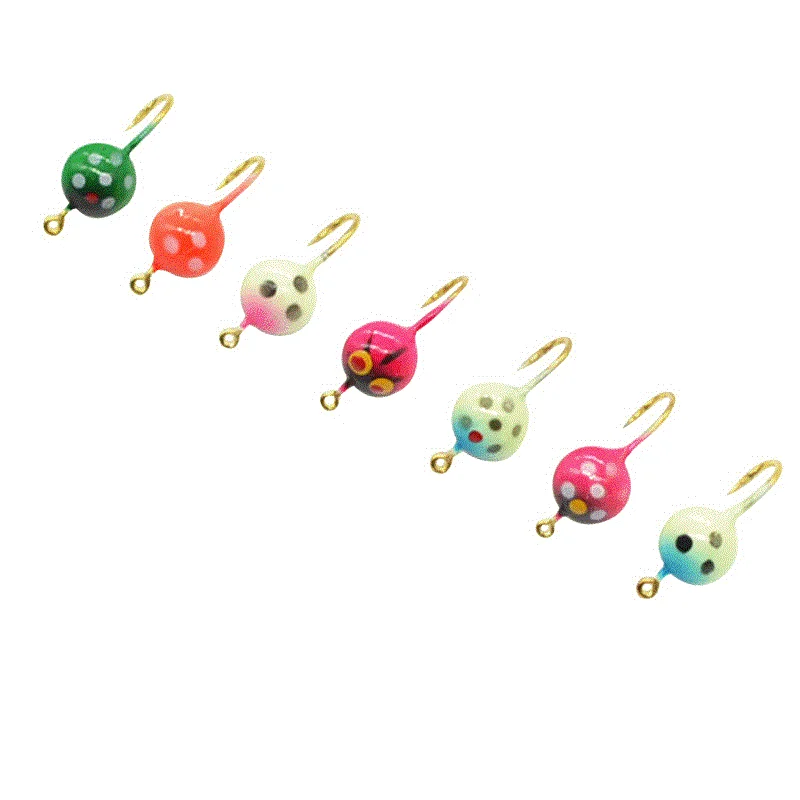 IL021 Ice Fishing Lure 3g 25mm Ice Fishing Jigging Lure Metal Lead Luminous Ice fishing Hook, 7 colors
IL021 Ice Fishing Lure 3g 25mm Ice Fishing Jigging Lure Metal Lead Luminous Ice fishing Hook, 7 colors