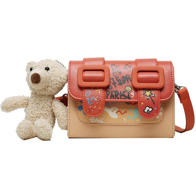 Factory Wholesale Direct Sale Ladies Luxury Pu Leather Printing Bear Crossover Handbag Satchel Bag
Factory Wholesale Direct Sale Ladies Luxury Pu Leather Printing Bear Crossover Handbag Satchel Bag