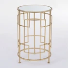 Wholesale Cheap Arab Decor Circle Shapes Decorations Coffee Table