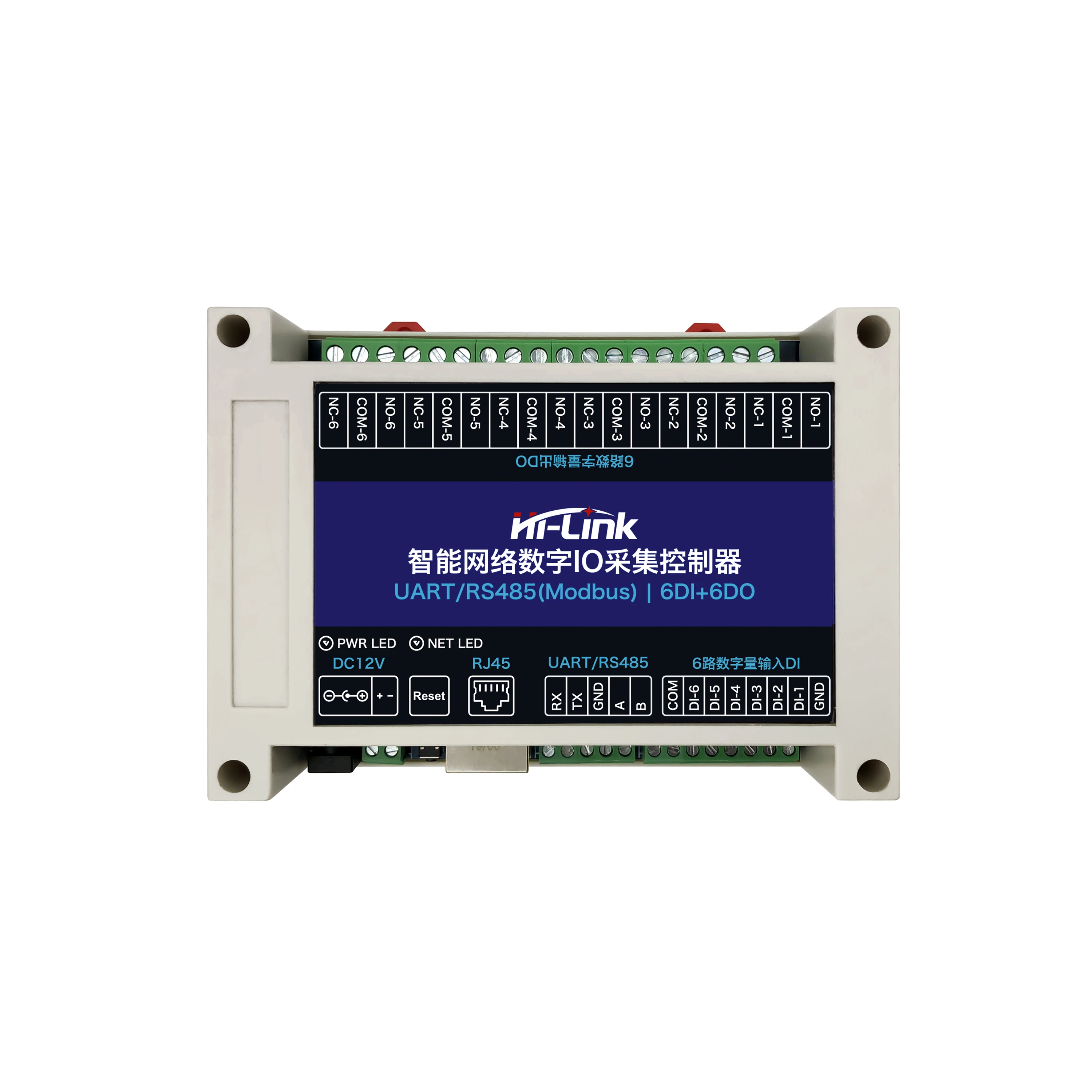 HLK-DIO06 6 Channels Wireless Remote I/O Digital Controller 220V 10A Support Modbus
HLK-DIO06 6 Channels Wireless Remote I/O Digital Controller 220V 10A Support Modbus