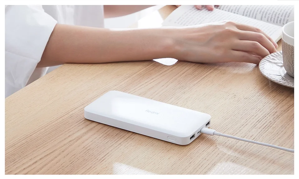 Wholesale Original Xiaomi Redmi 10000mAh Dual USB Input Output Charger Portable Power Bank