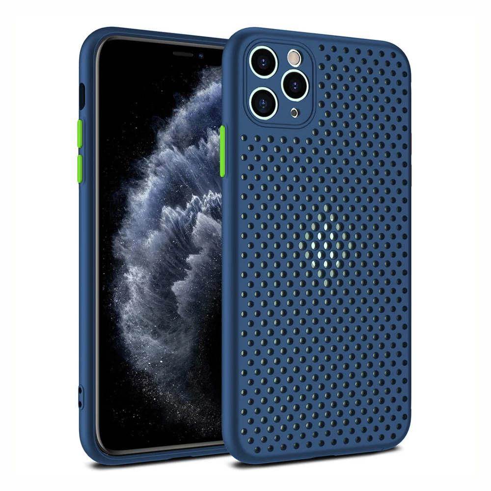 Luxury Mobile Phone Case For iPhone 11 Pro Max Cases Hollow Heat Dissipation Back Cover For iPhone XS MAX Soft TPU Case Cover
Luxury Mobile Phone Case For iPhone 11 Pro Max Cases Hollow Heat Dissipation Back Cover For iPhone XS MAX Soft TPU Case Cover